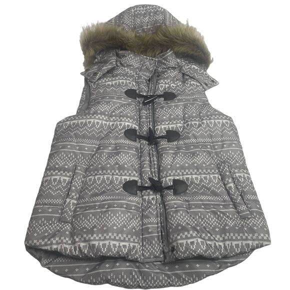 The Limited Puffer Vest With Detachable Hood Size M New With Tags‎ NWT - Picture 1 of 13